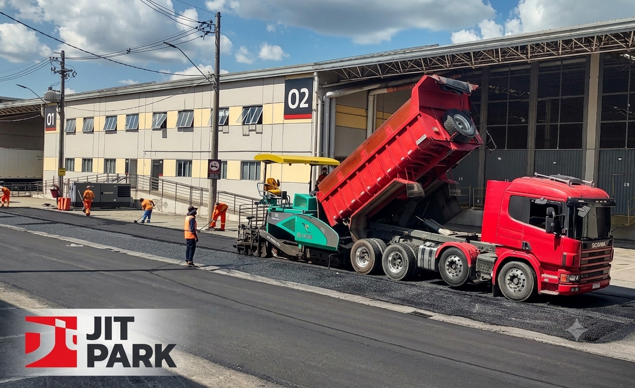 Recapeamento Condomínio Logístico — JIT Park